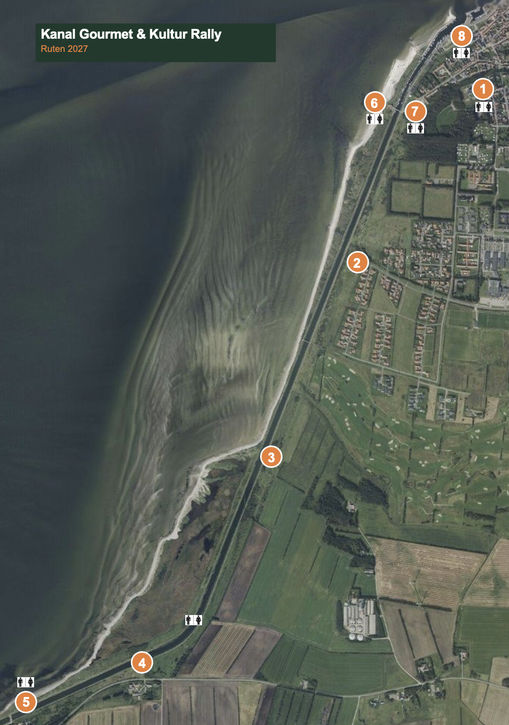 Vandring langs kanalen